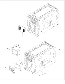 Exterior Hardware Group Diagram and Parts List for 80089283  Briggs and Stratton Charger